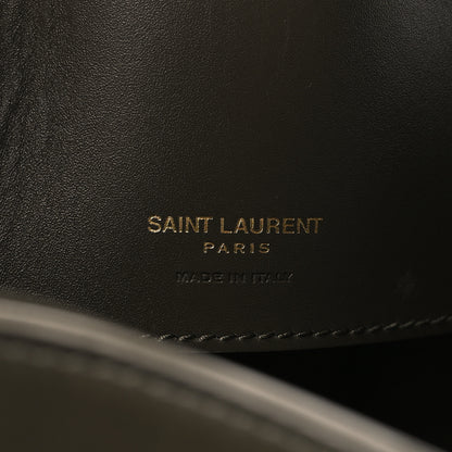 Saint Laurent Shiny Calfskin Le 37 Bucket Bag Deep Musk 6 of 10