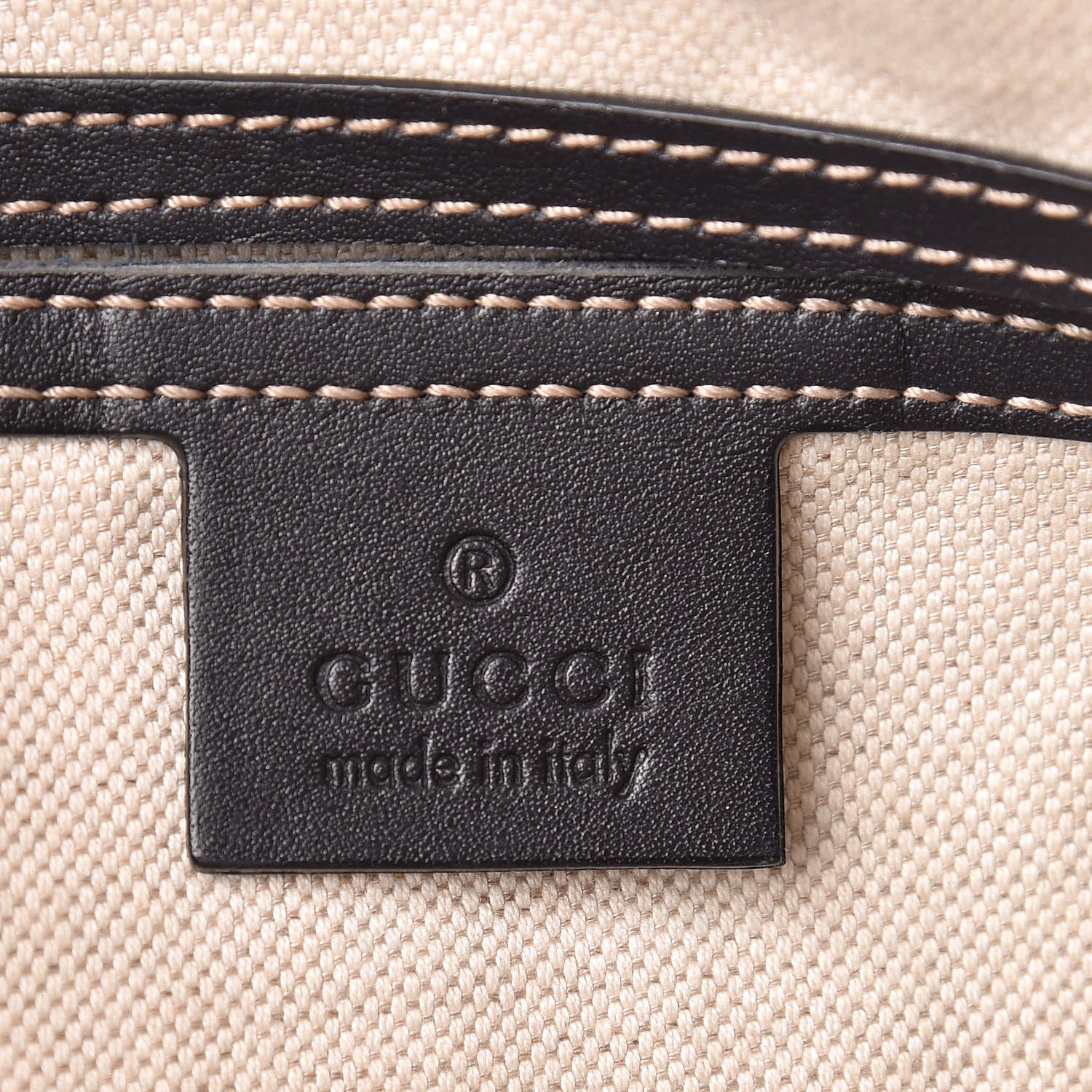 Gucci GG Plus Monogram Front Pocket Messenger Navy 6 of 10