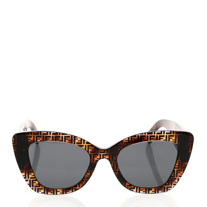 Fendi Acetate F is Fendi FF 51mm Cat Eye Sunglasses 0327/S Tortoise Camouflage 2 of 7