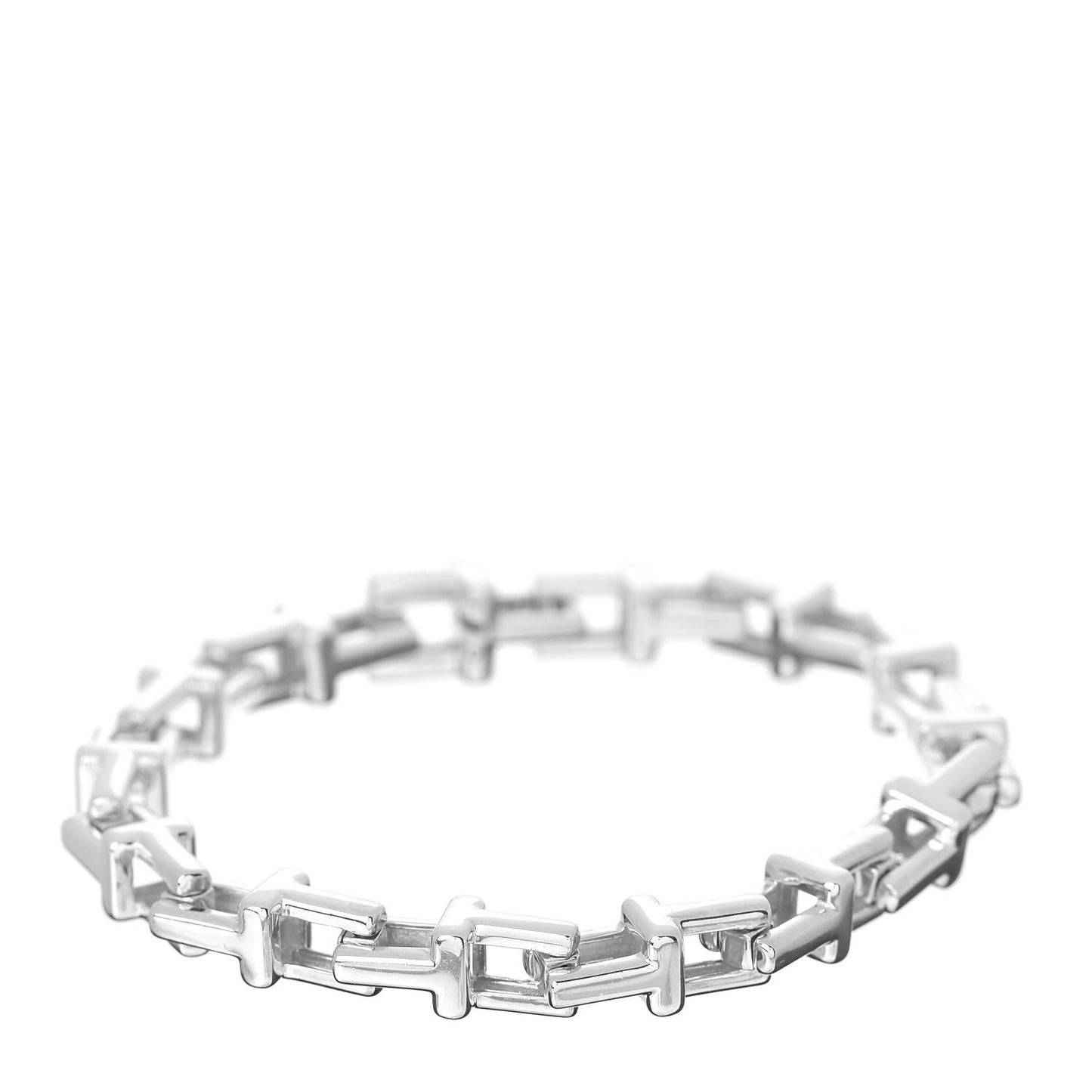 Sterling Silver T Chain Bracelet