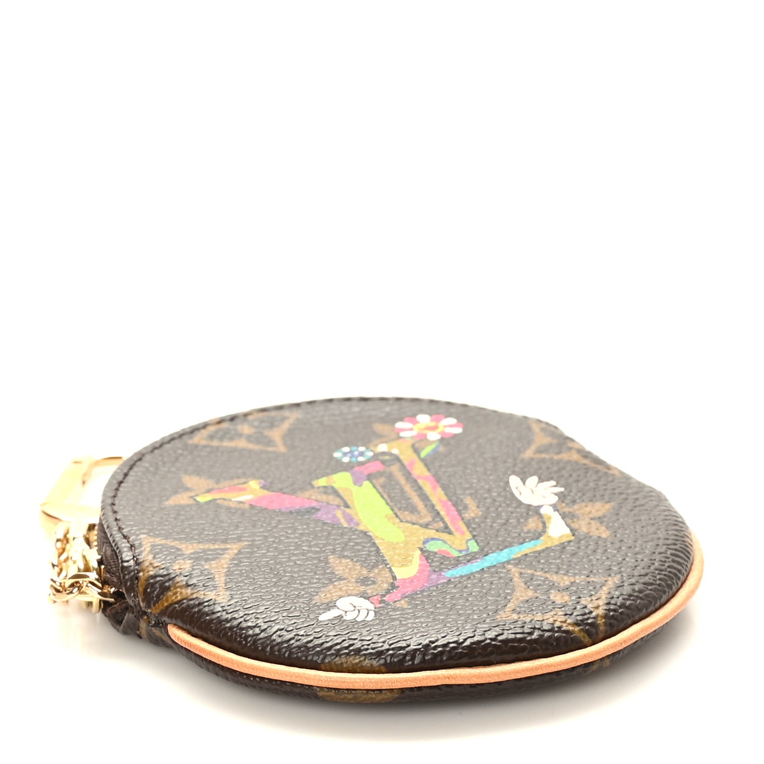 Louis Vuitton Monogram MOCA Round Coin Purse 4 of 7