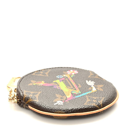 Louis Vuitton Monogram MOCA Round Coin Purse 4 of 7