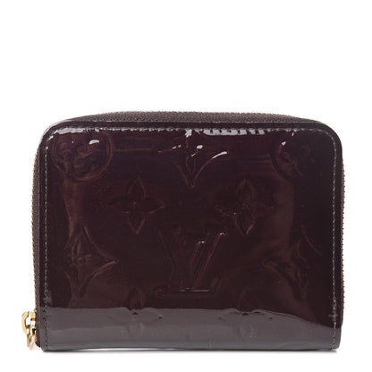 Louis Vuitton Vernis Zippy Coin Purse Wallet Amarante 1 of 7