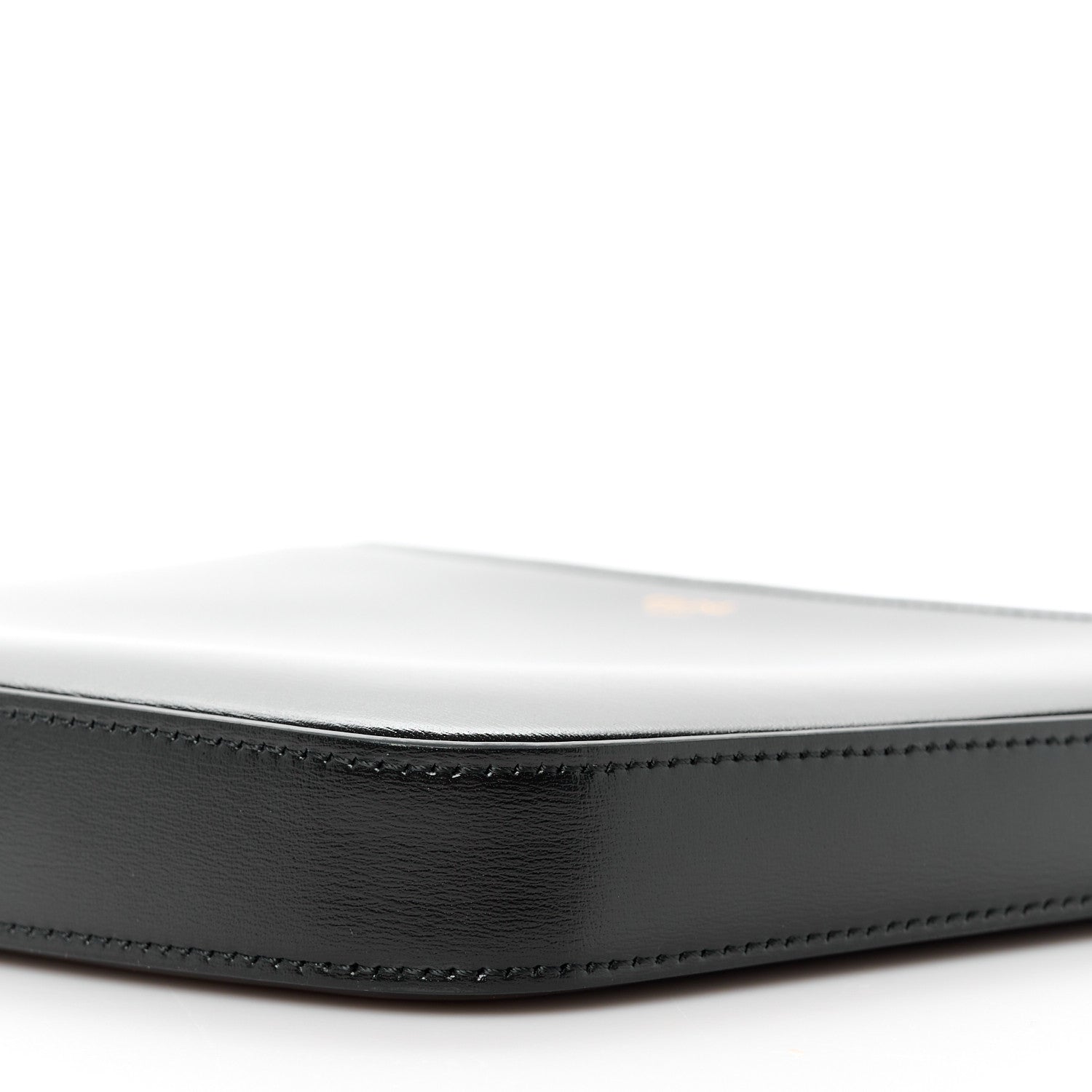 Celine Shiny Calfskin Medium Croque Bag Black 10 of 10