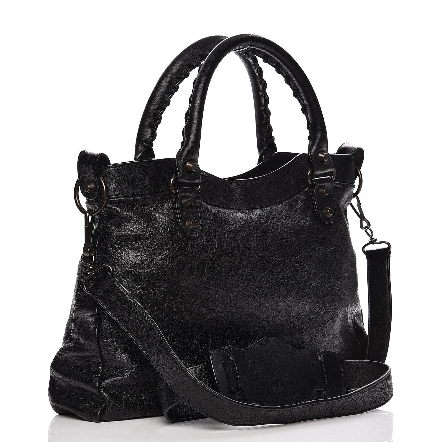 Balenciaga Agneau Classic Hardware Town Black 4 of 9