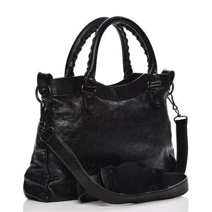 Balenciaga Agneau Classic Hardware Town Black 4 of 9