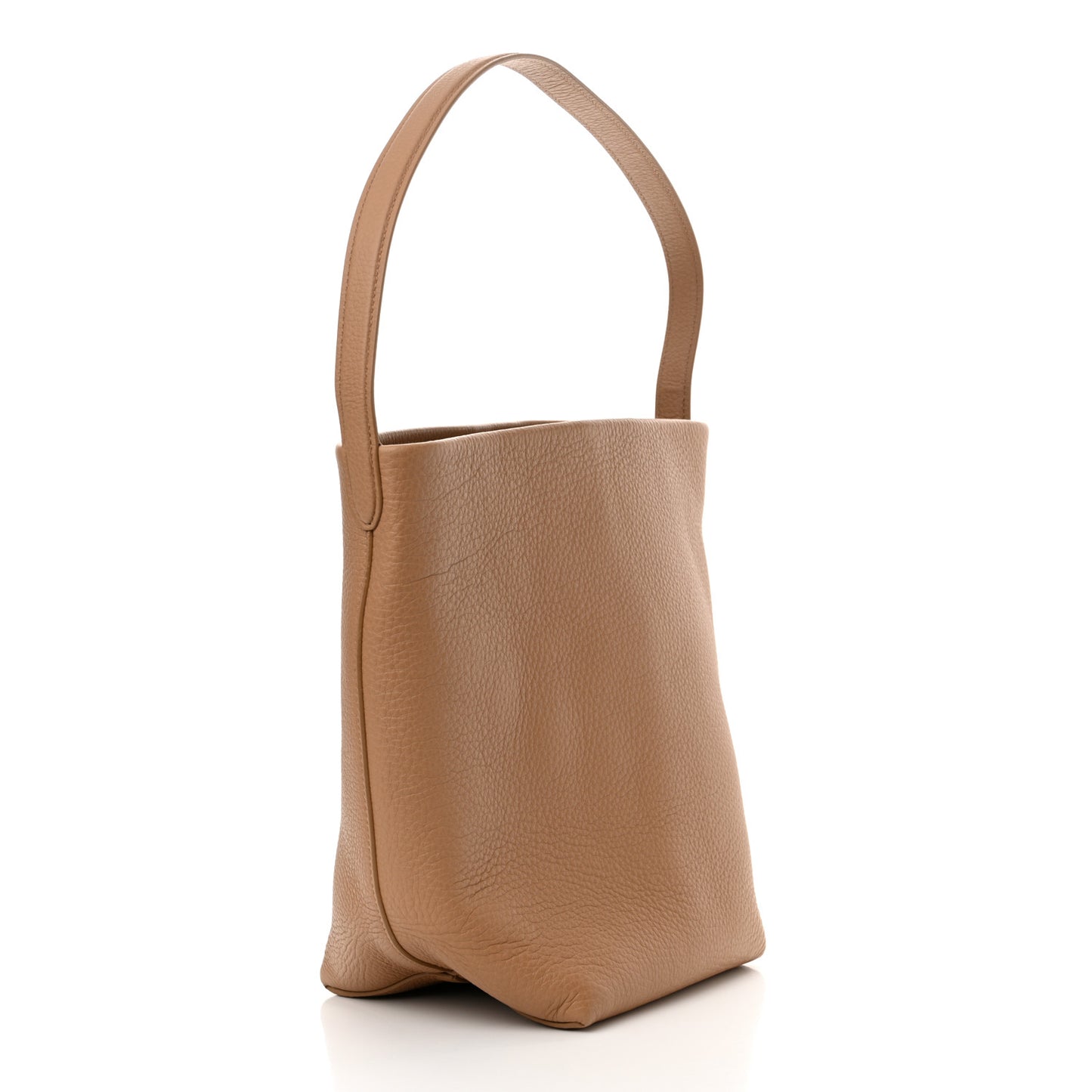 Grained Calfskin Medium N/S Park Tote Cinnamon