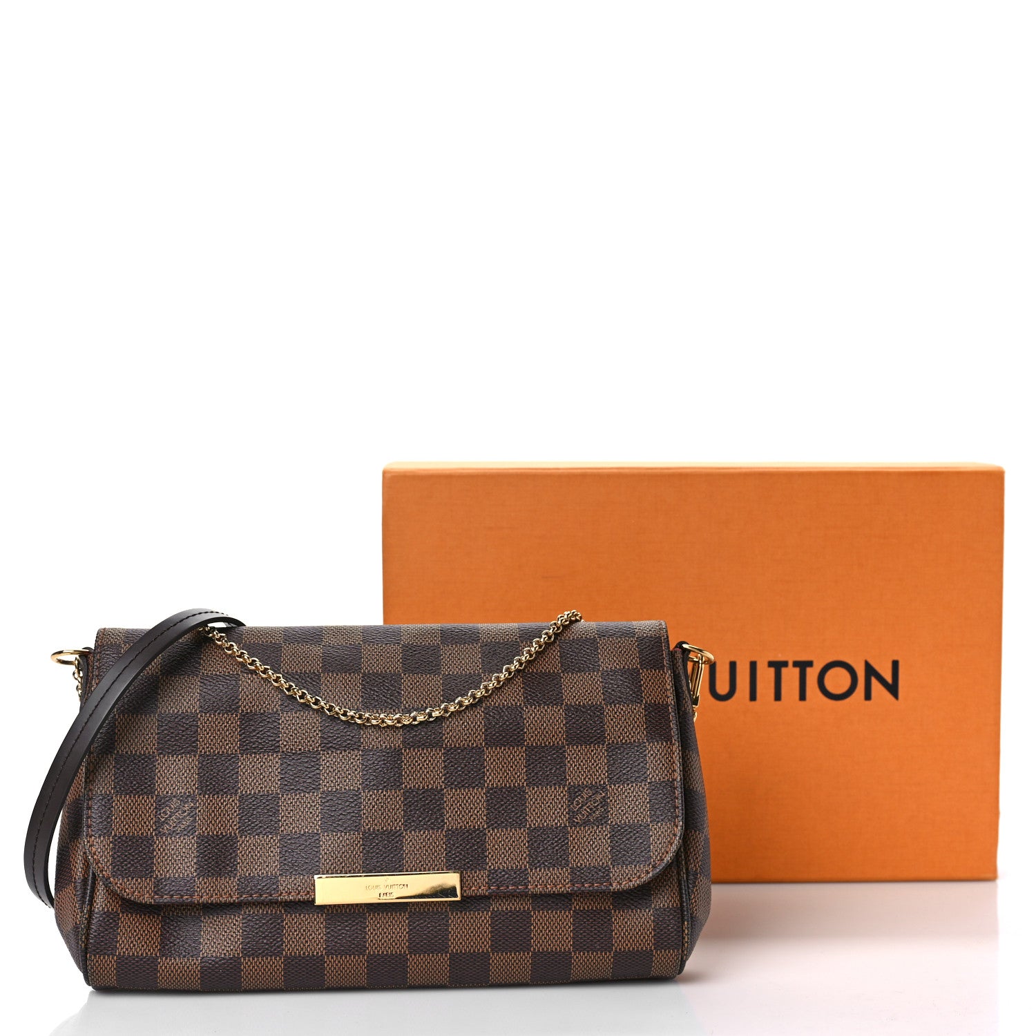 Louis Vuitton Damier Ebene Favorite MM 9 of 9