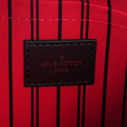 Louis Vuitton Damier Ebene Neverfull MM GM Pochette 6 of 7