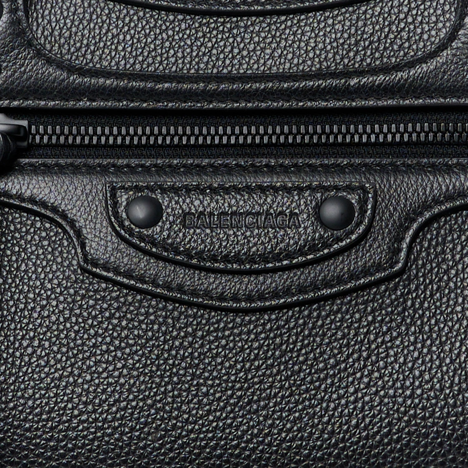 Balenciaga Grained Calfskin Neo Classic Black Hardware S City Black 8 of 12