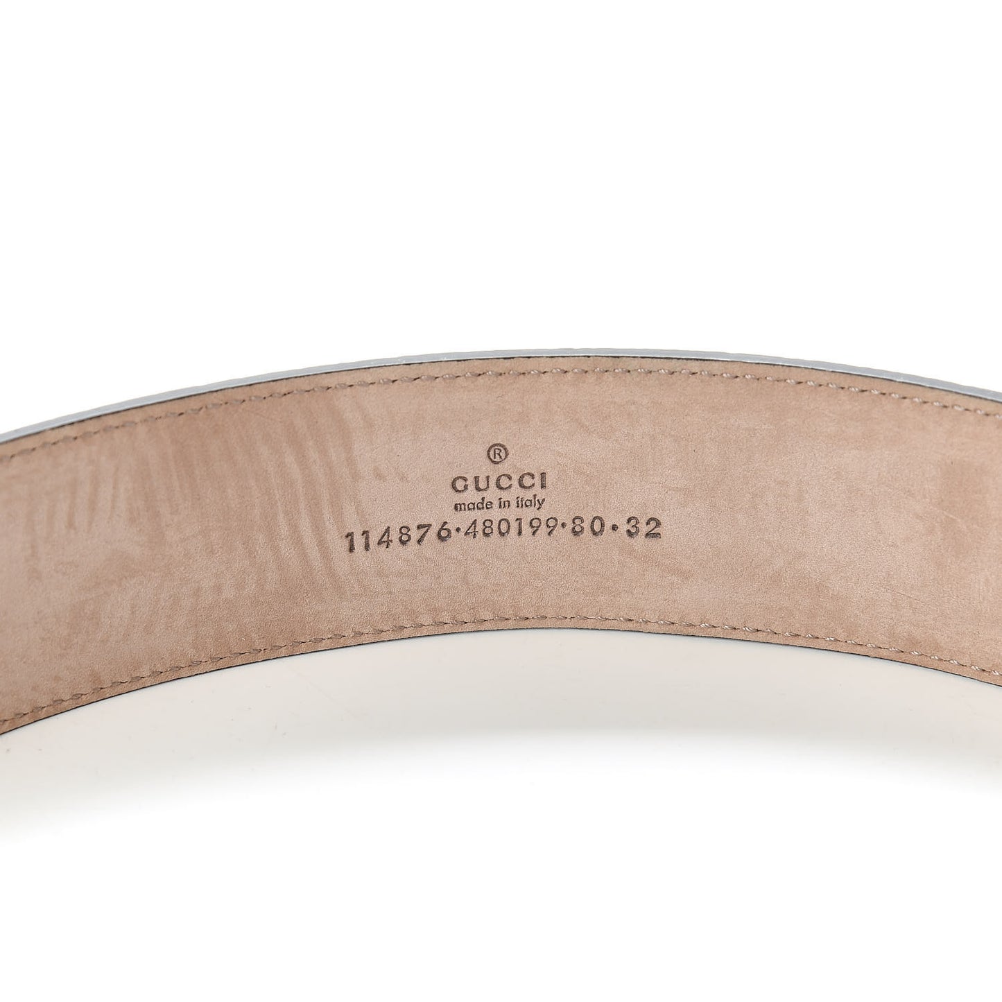 Monogram Interlocking G Belt 80 32 Brown