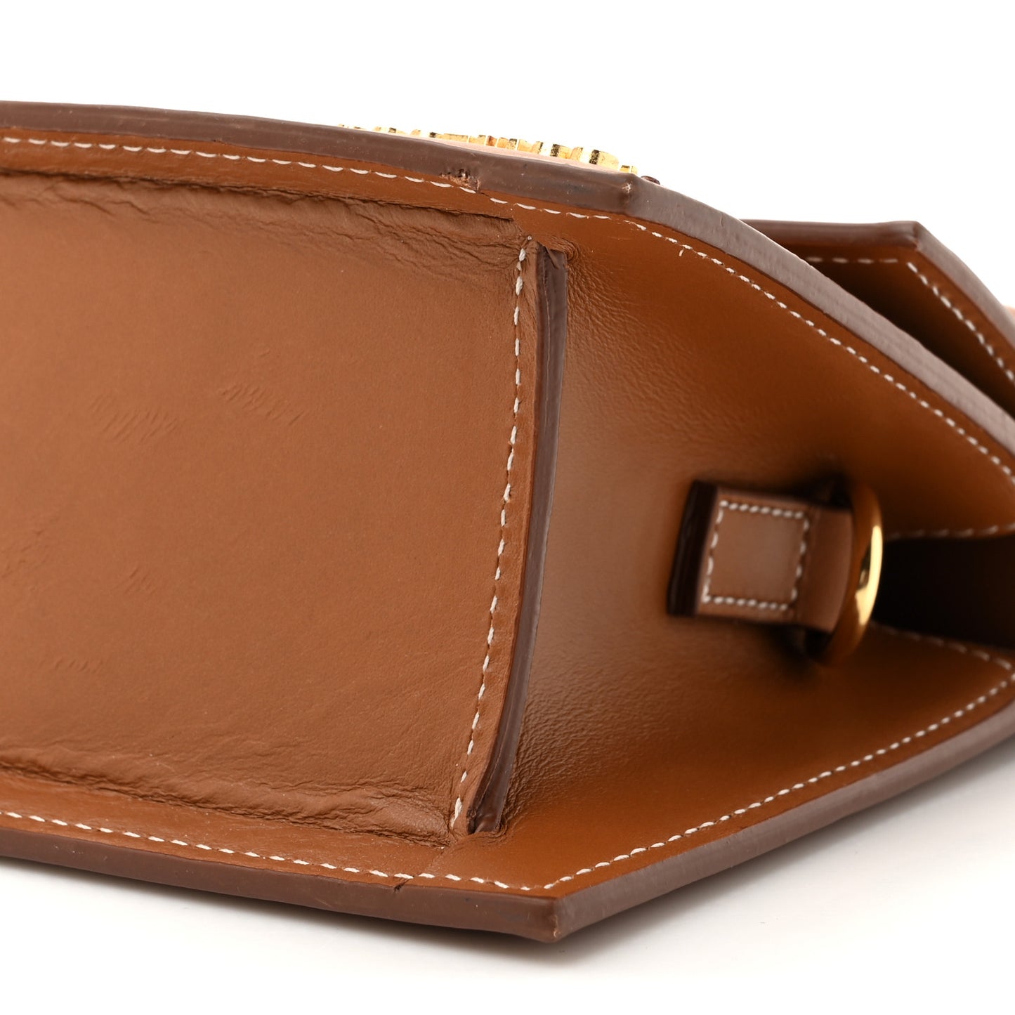 Smooth Calfskin Le Chiquito Boucle Moyen Brown