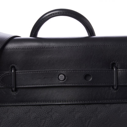Louis Vuitton Taurillon Monogram Steamer PM Black 7 of 8