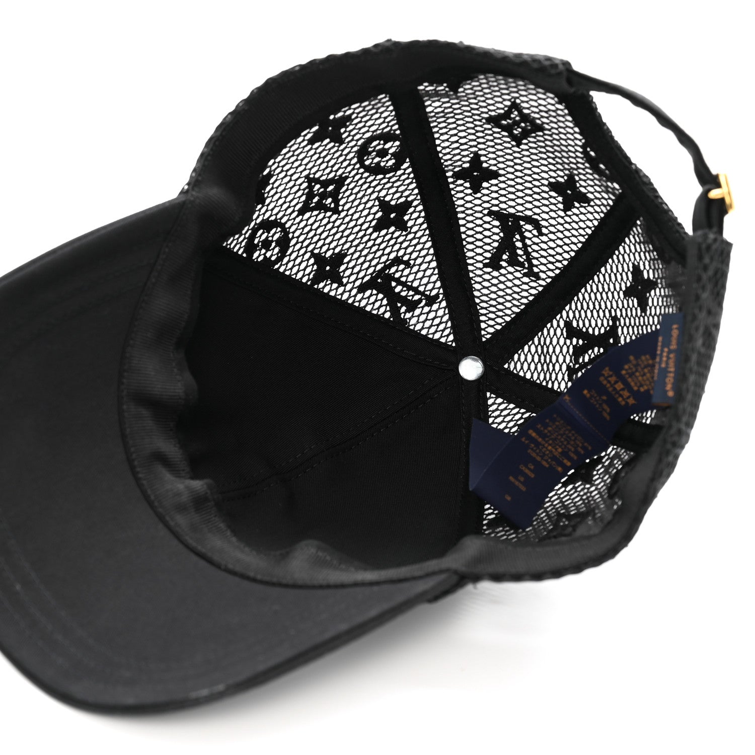 Louis Vuitton Cotton Mesh LV Signature Cap L Black 7 of 10