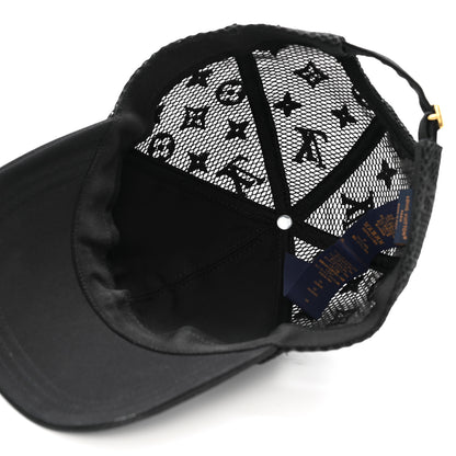 Louis Vuitton Cotton Mesh LV Signature Cap L Black 7 of 10