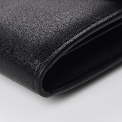 MCM Calfskin Large Patricia Wallet On Chain Black 6 of 10