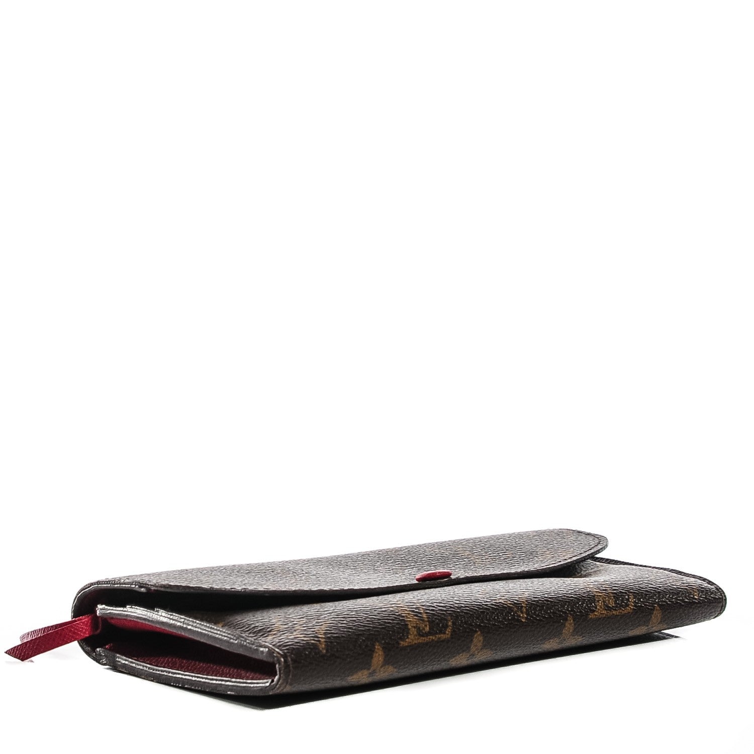 Louis Vuitton Monogram Emilie Wallet Red 4 of 8