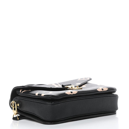 Louis Vuitton Empreinte Monogram Giant Pochette Metis Black Beige 4 of 11