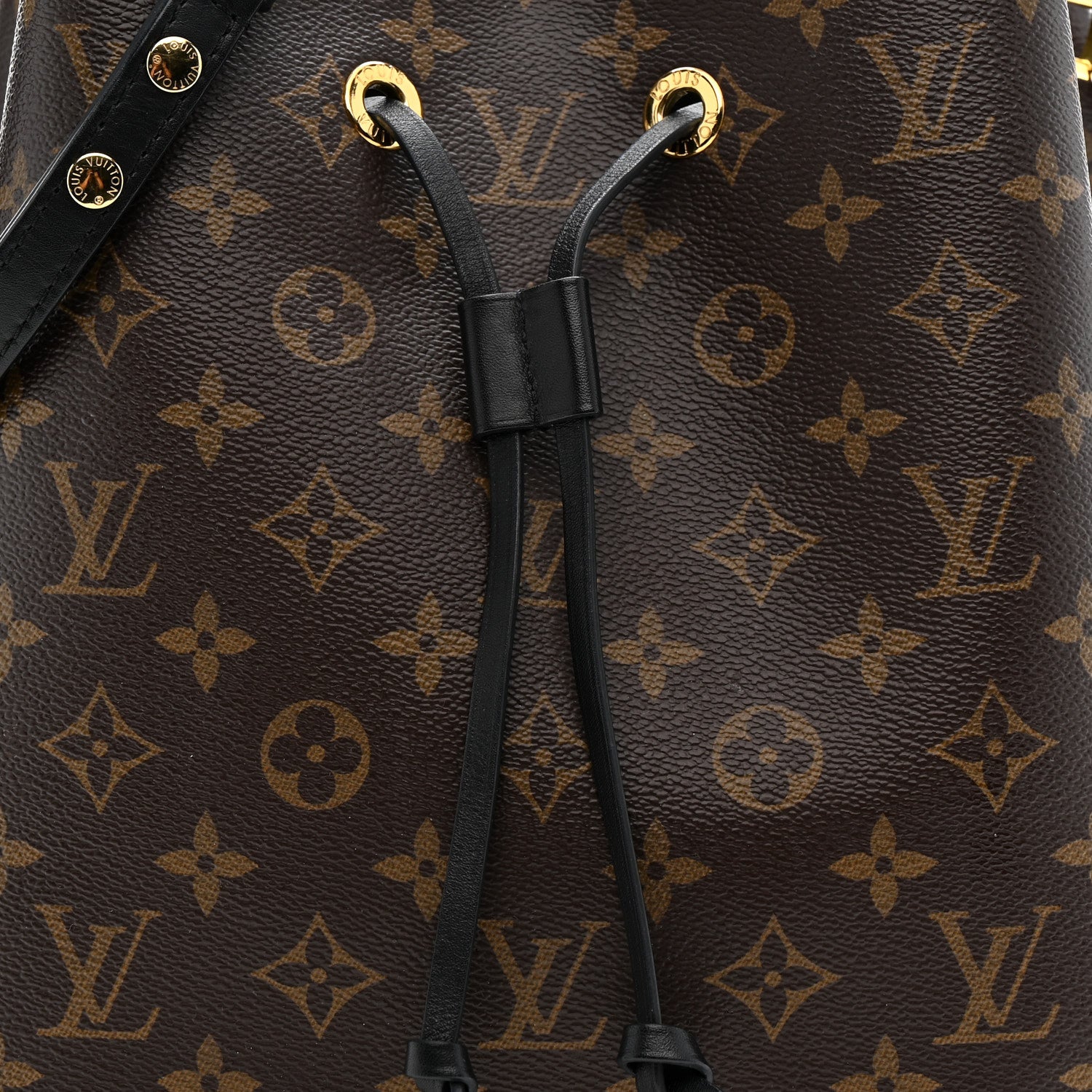 Louis Vuitton Monogram Neonoe MM Black 7 of 11