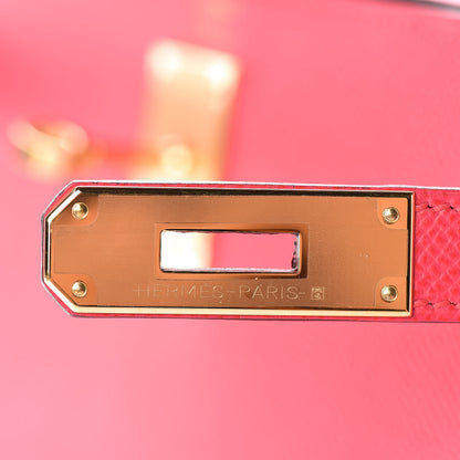 Hermes Epsom Kelly Sellier 28 Rose Extreme 17 of 40