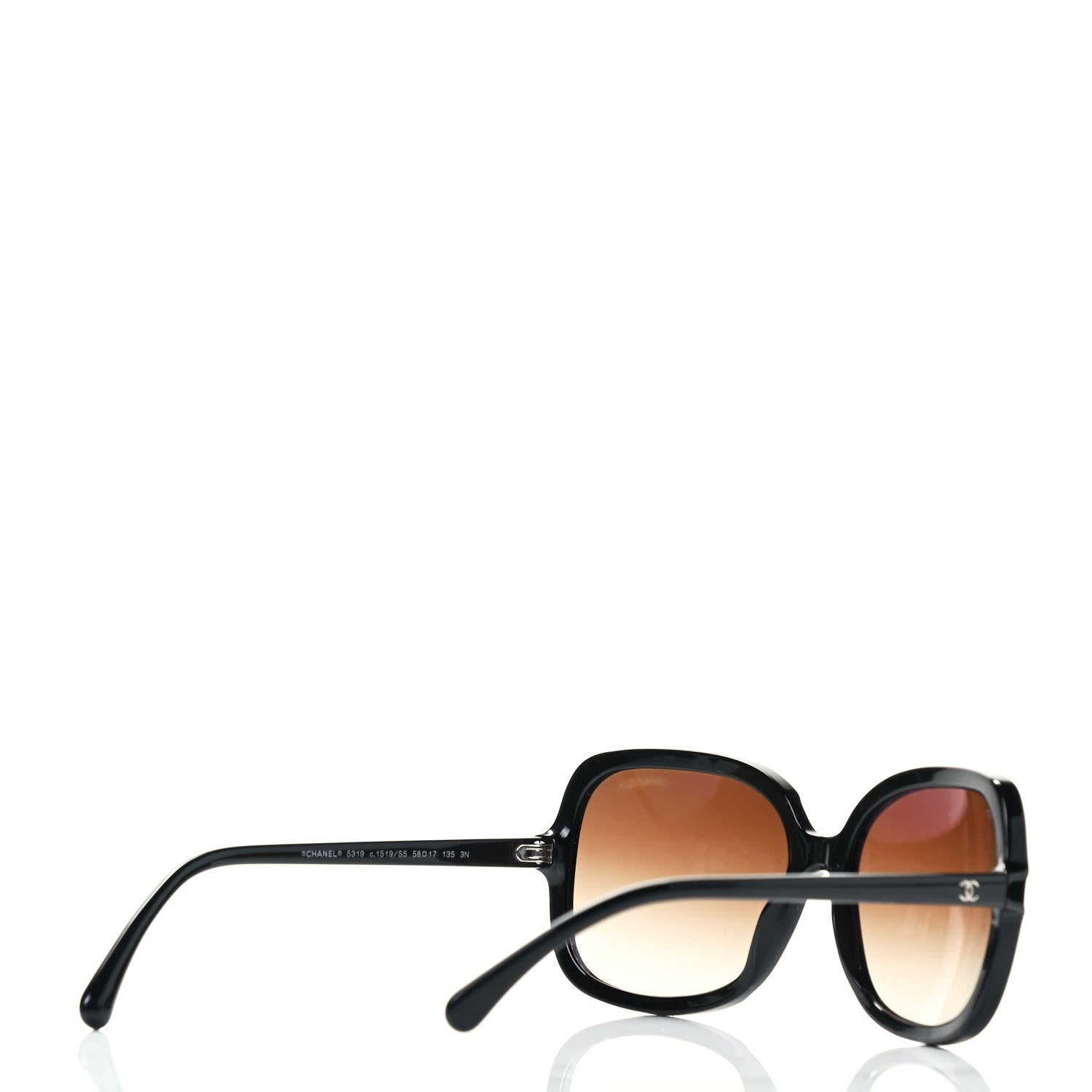 Chanel CC Sunglasses 5319 Black White 3 of 6