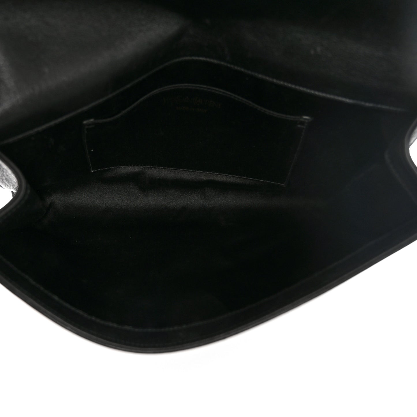 Calfskin Monogram Large Belle De Jour Clutch Black