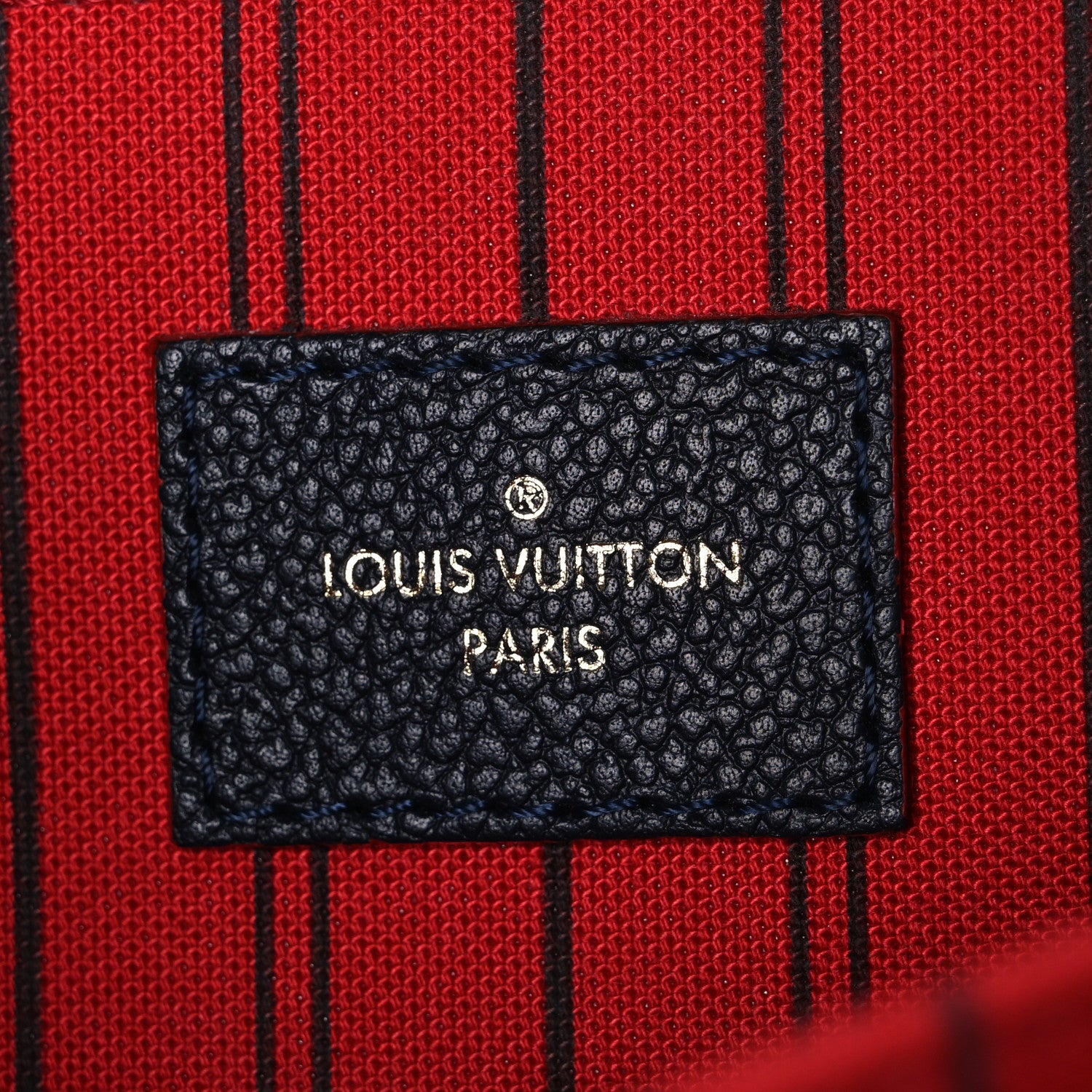 Louis Vuitton Empreinte Pochette Metis Marine Rouge 6 of 11