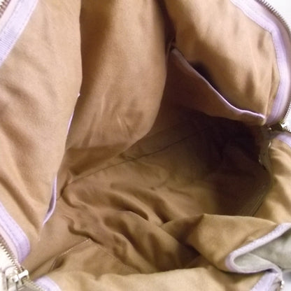 Jimmy Choo Leather Suede Malindi Bag 7 of 7