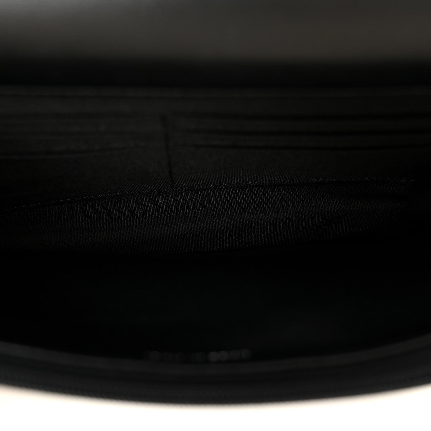 Chanel Caviar Timeless CC Wallet On Chain WOC Black 5 of 11