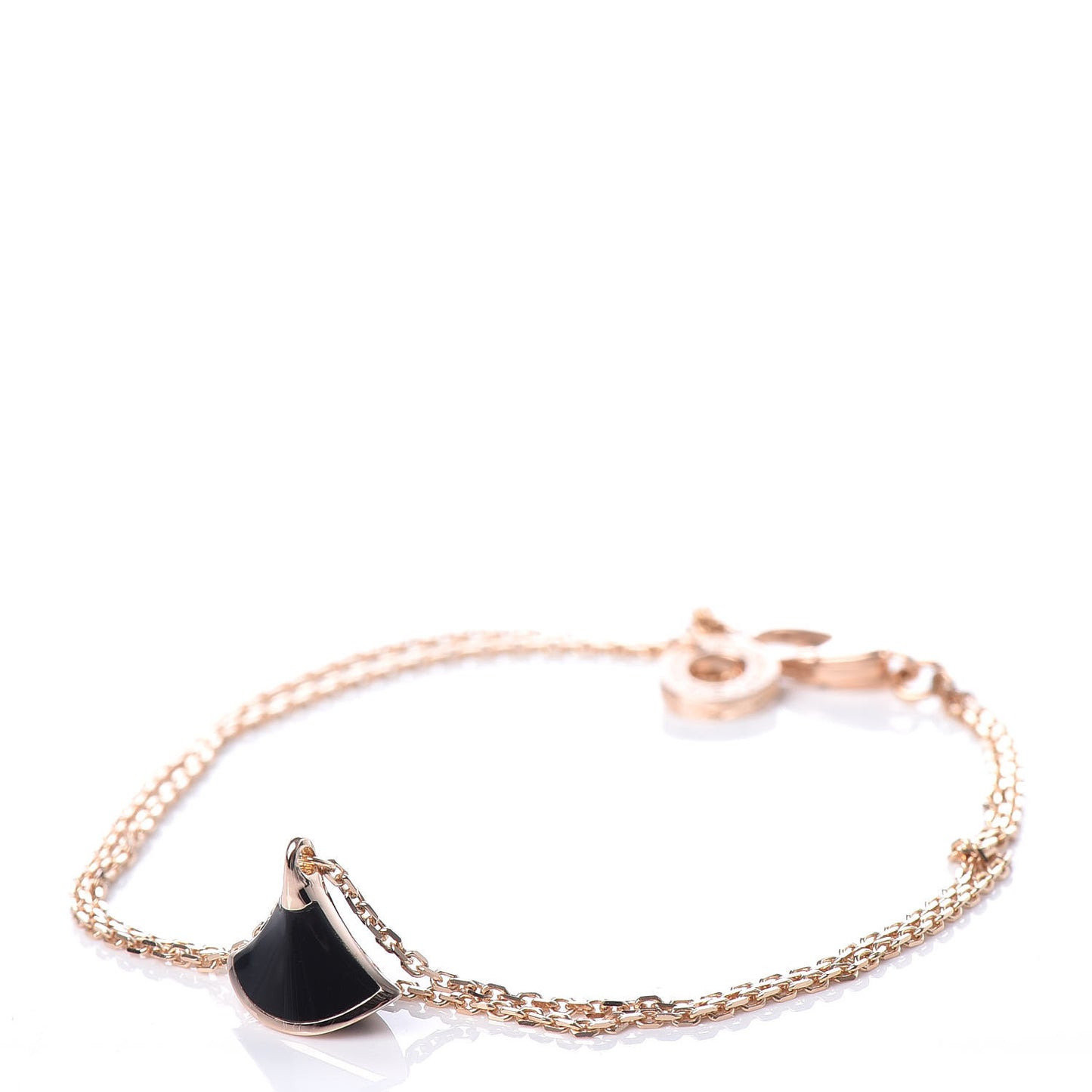 18K Rose Gold Black Onyx Divas' Dream Bracelet