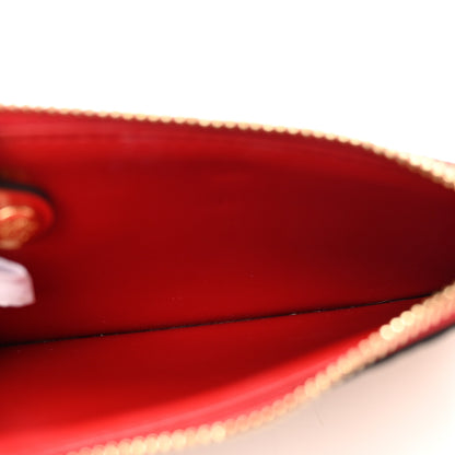 MCM Visetos Key Pouch Cognac Red 5 of 7