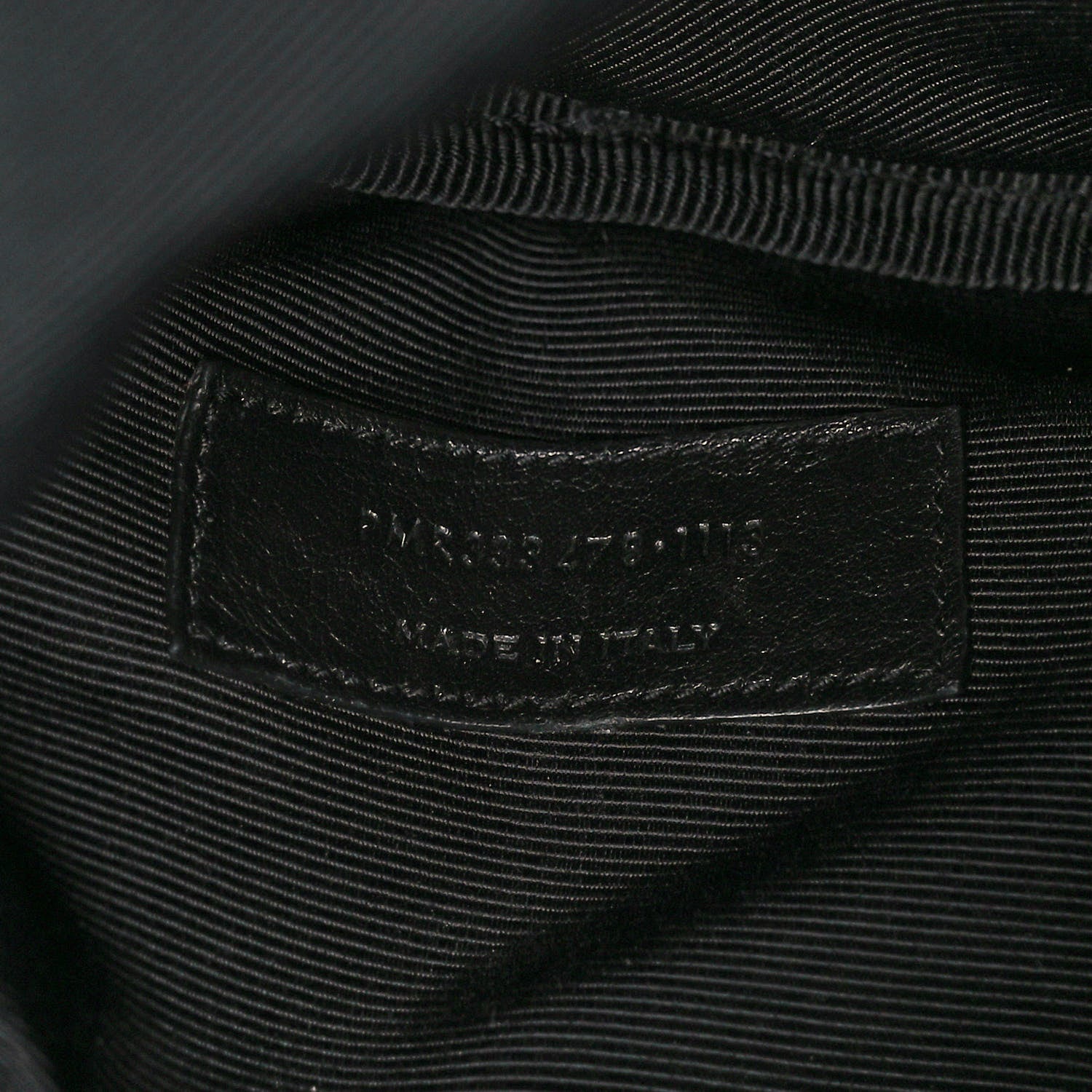Saint Laurent Calfskin Medium Rider Bucket Bag Black 6 of 14
