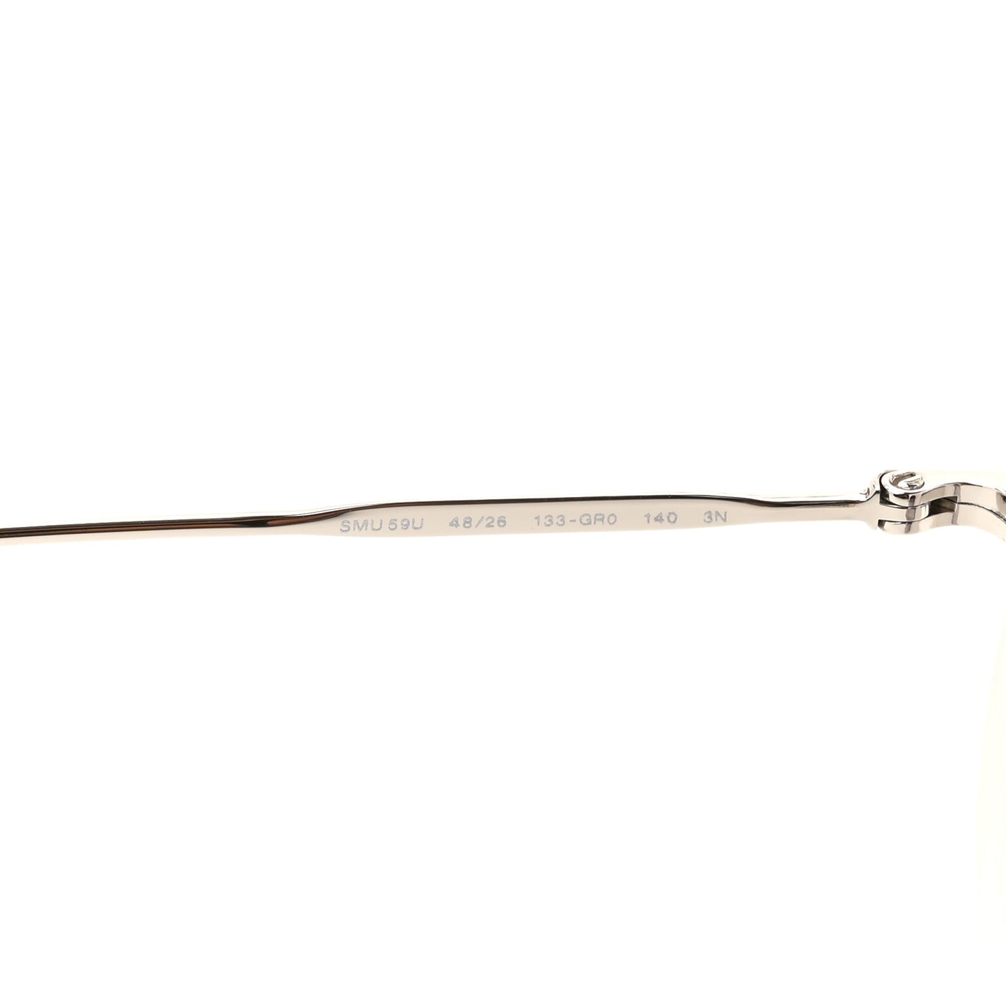 Metal Round Sunglasses SMU59U White