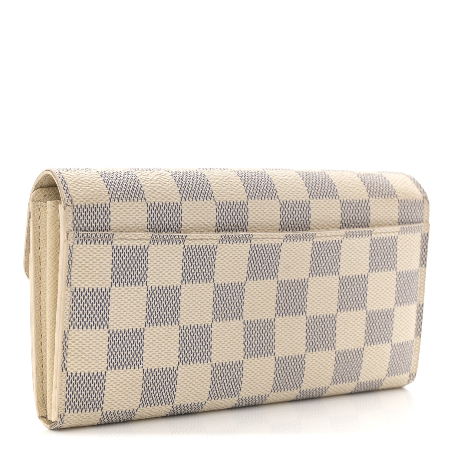 Louis Vuitton Damier Azur Sarah Wallet NM 3 of 9