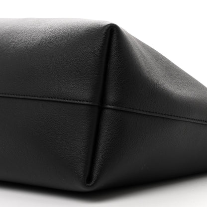 Saint Laurent Calfskin Large Shopping Tote Black 12 of 13