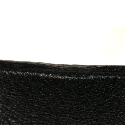 Hermes Box Togo 32mm Martelee H Belt 80 Black Bleu Electrique 6 of 7