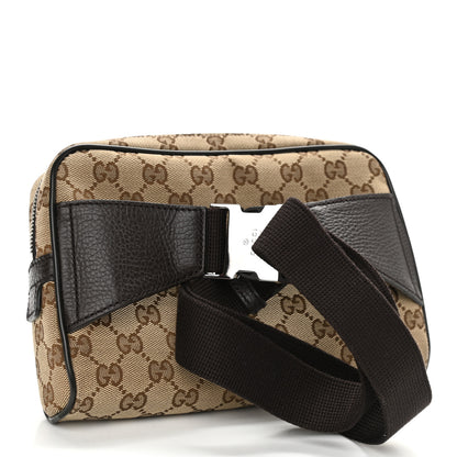 Gucci Monogram Belt Bag Dark Brown 3 of 10