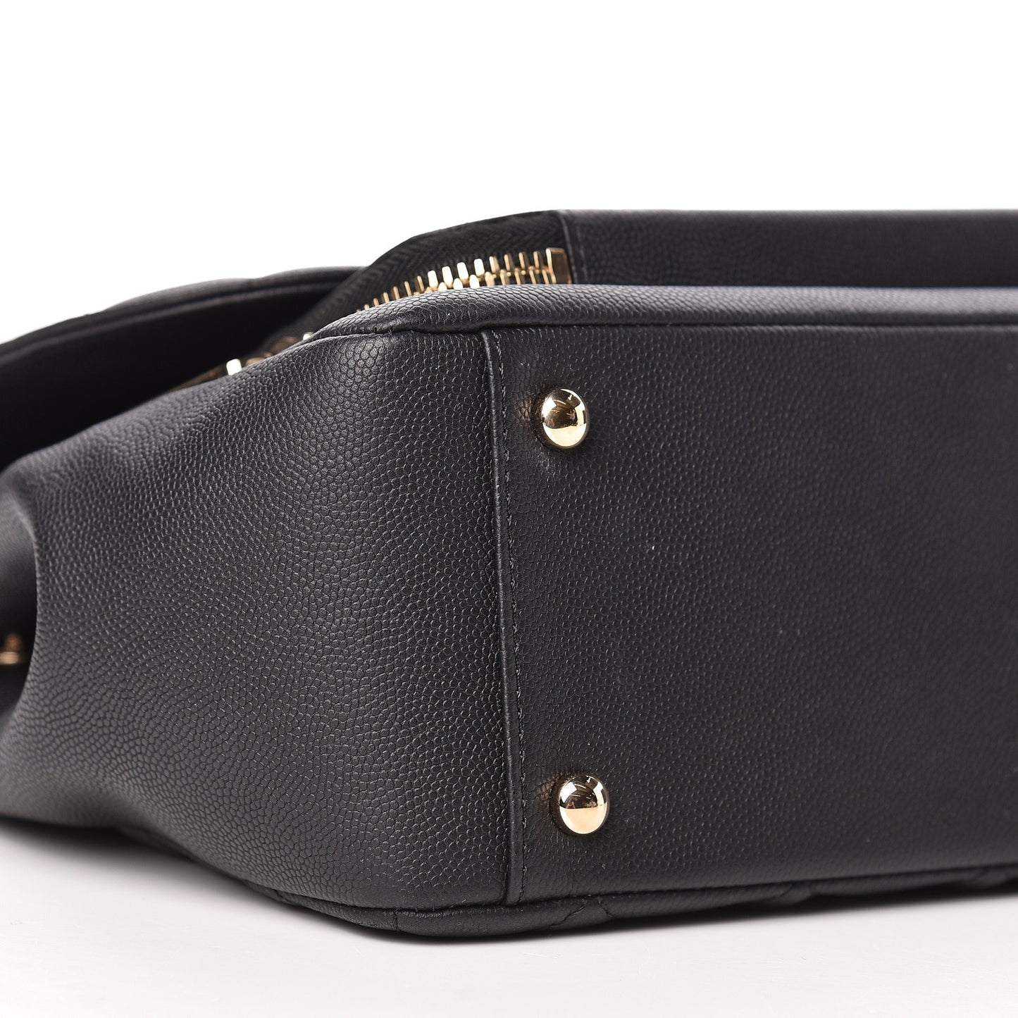 Caviar Quilted Large Business Affinity Flap Black