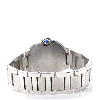 Cartier Stainless Steel 36mm Ballon Bleu De Quartz Watch 3 of 6