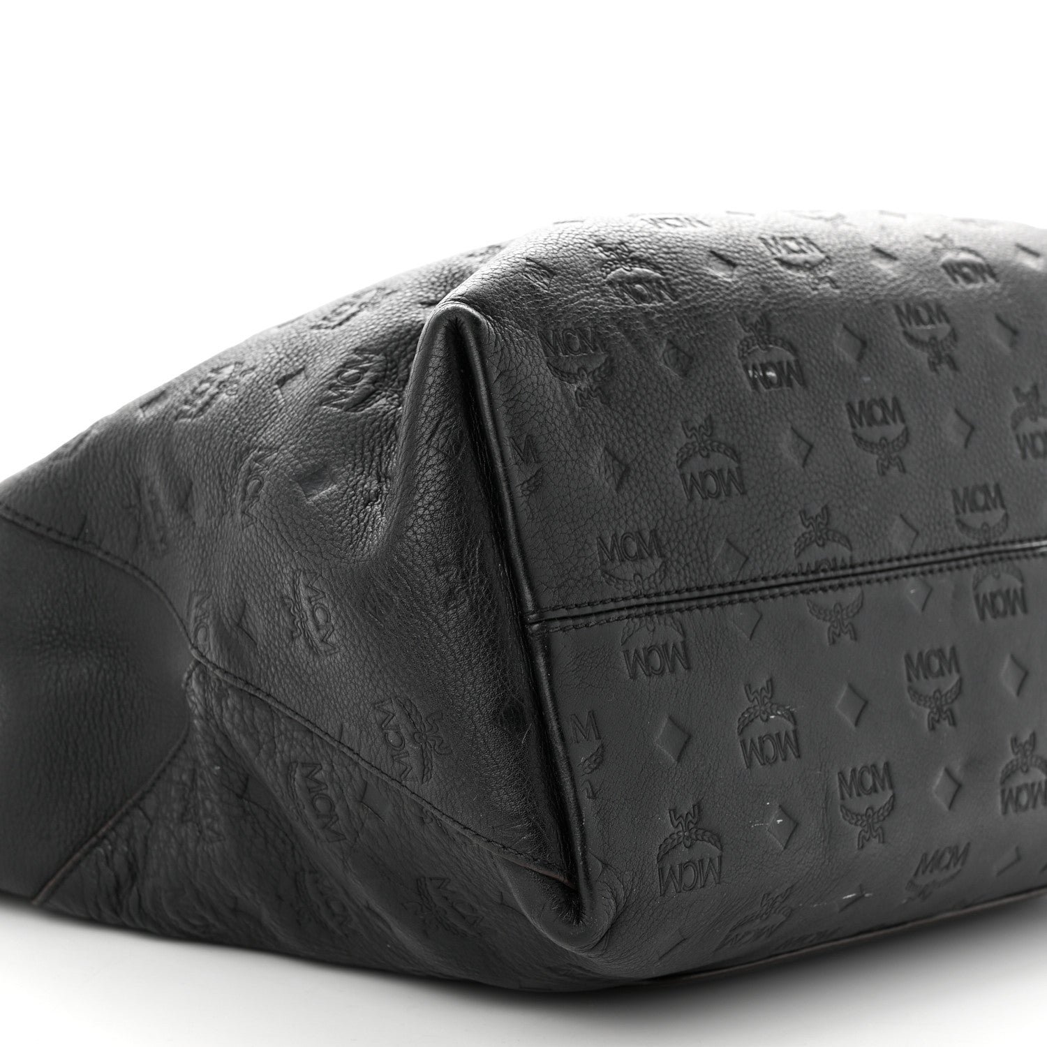 MCM Calfskin Ottomar Large Klara Hobo Black 9 of 15