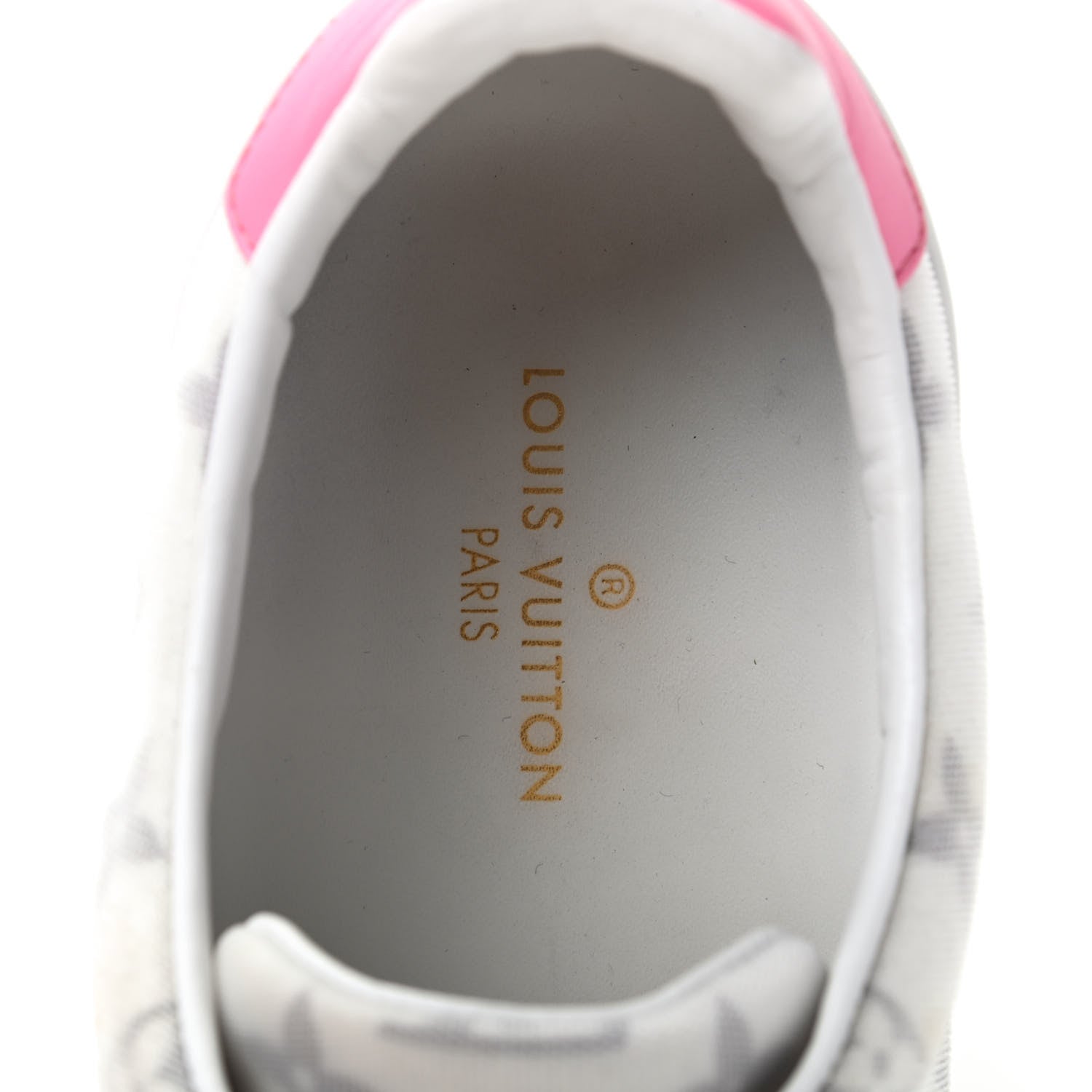 Louis Vuitton Technical Fabric Calfskin Monogram Frontrow Sneakers 39 Pink 7 of 11