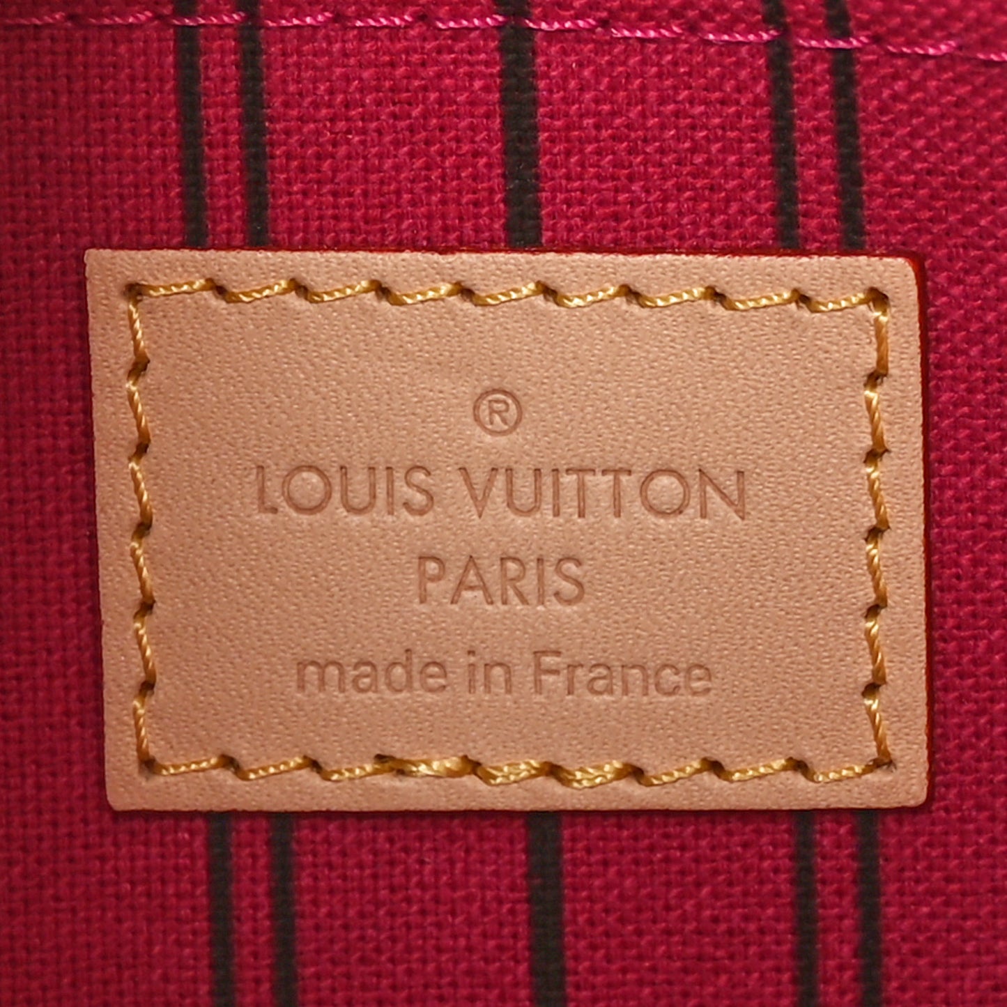 Monogram Neverfull MM GM Pochette Pivoine
