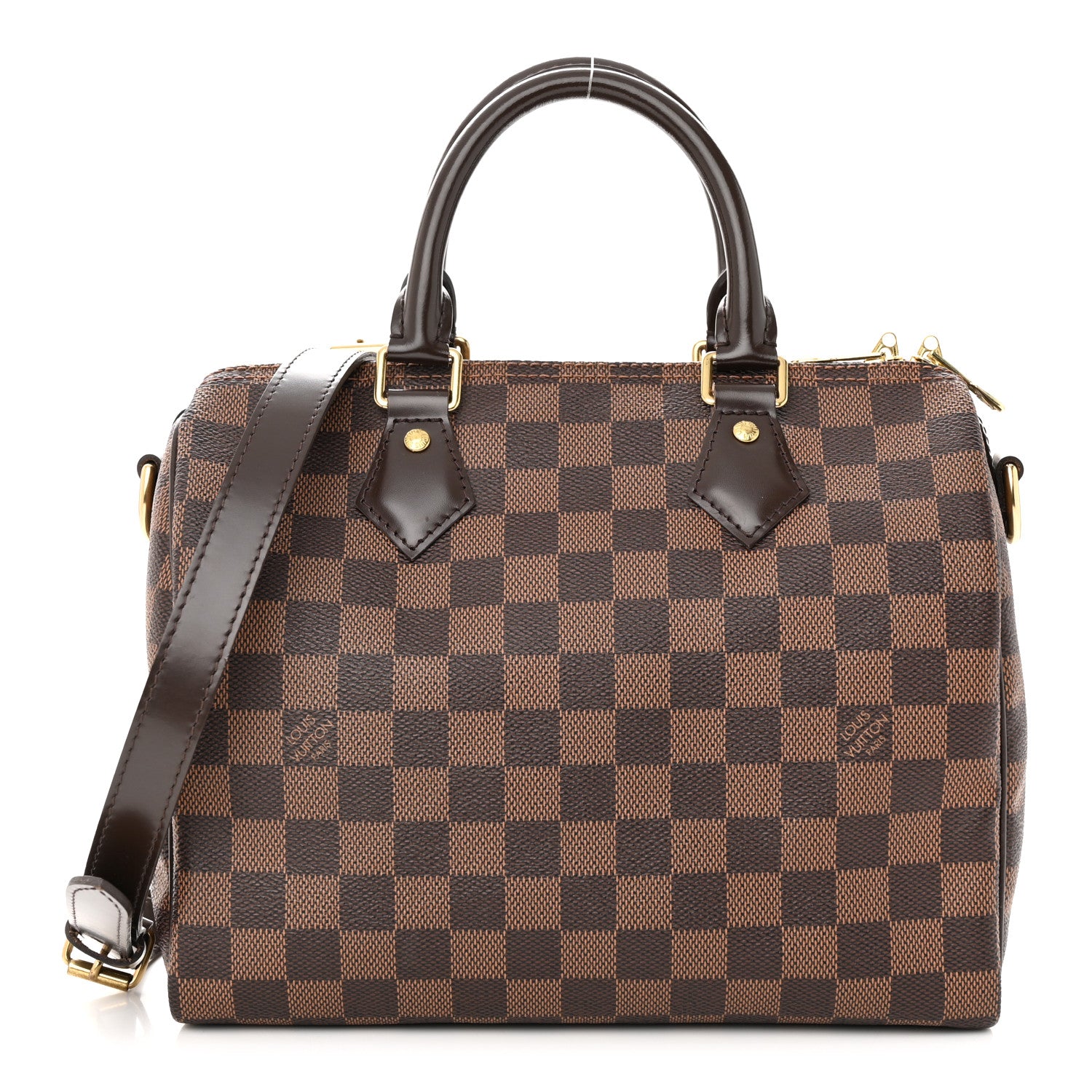 Louis Vuitton Damier Ebene Speedy Bandouliere 25 1 of 10