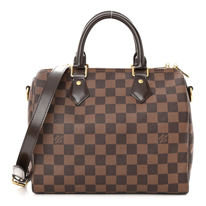 Louis Vuitton Damier Ebene Speedy Bandouliere 25 1 of 10