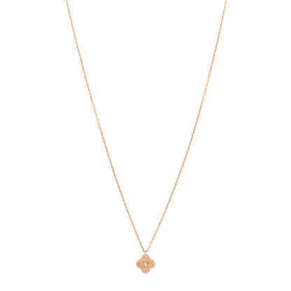 Van Cleef & Arpels 18K Rose Gold Sweet Alhambra Pendant Necklace 1 of 5