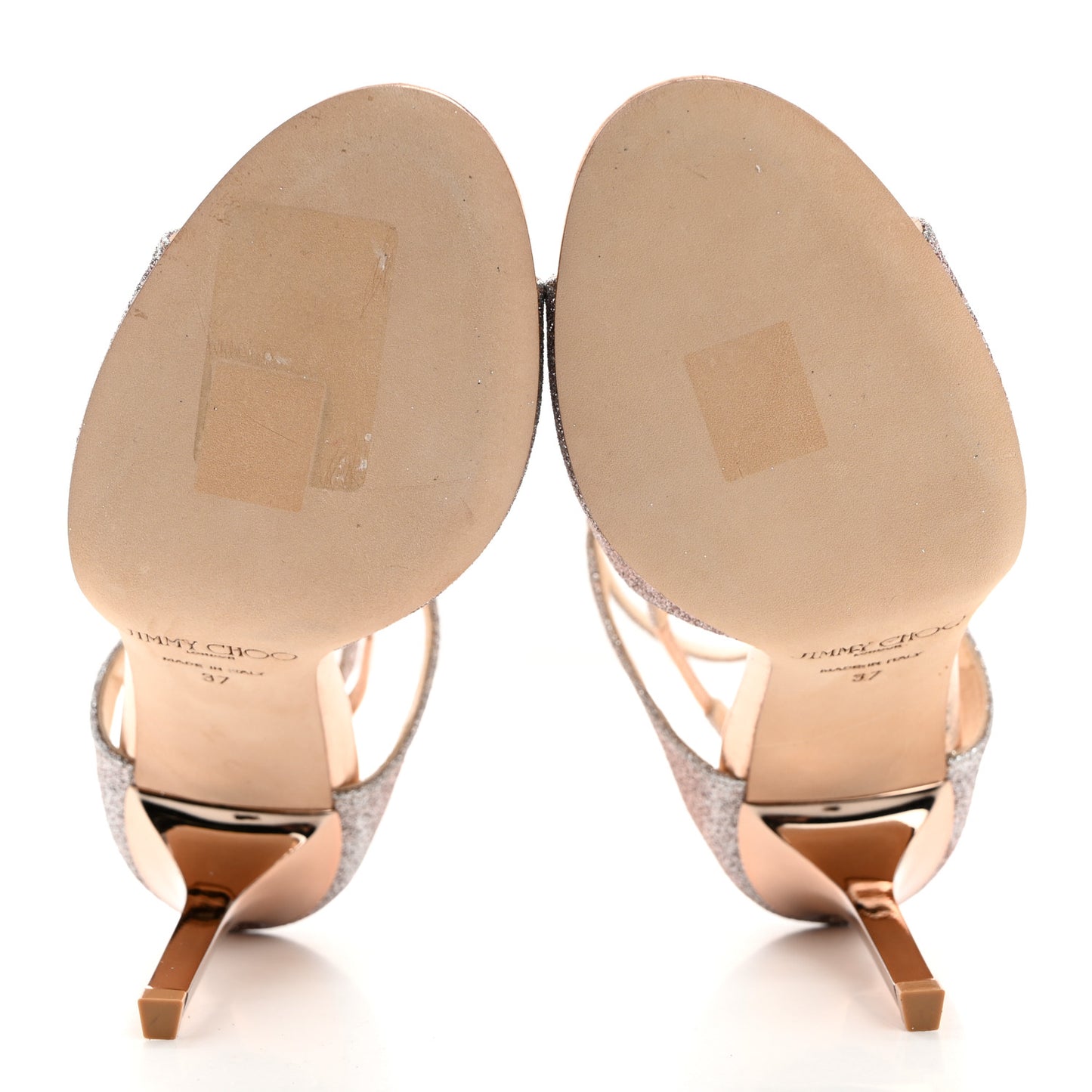 Glitter Lang Sandals 37 Tea Rose