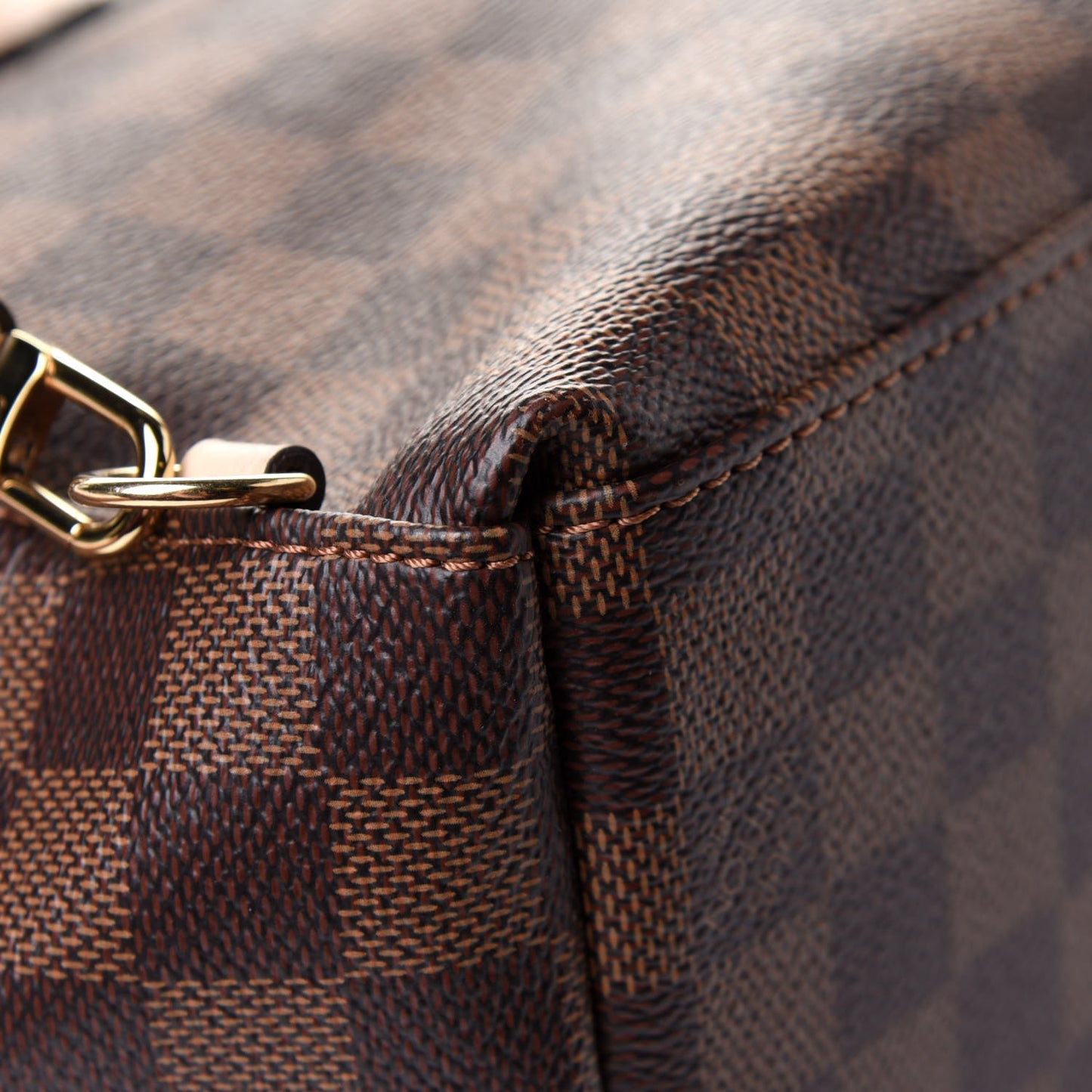 Damier Ebene Clapton Backpack Creme