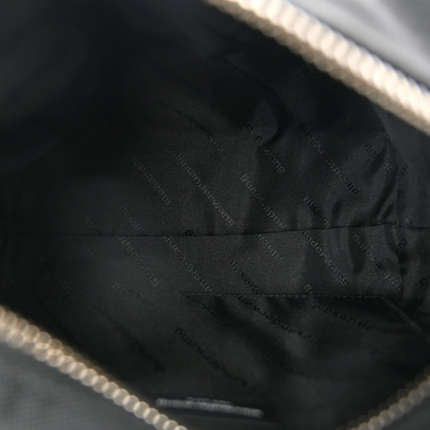 Alexander Wang Nylon Canvas Heiress Sport Shoulder Bag Black 5 of 9