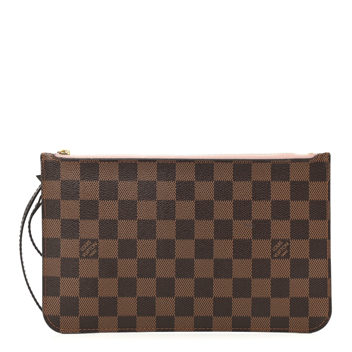 Damier Ebene Neverfull MM GM Pochette Rose Ballerine