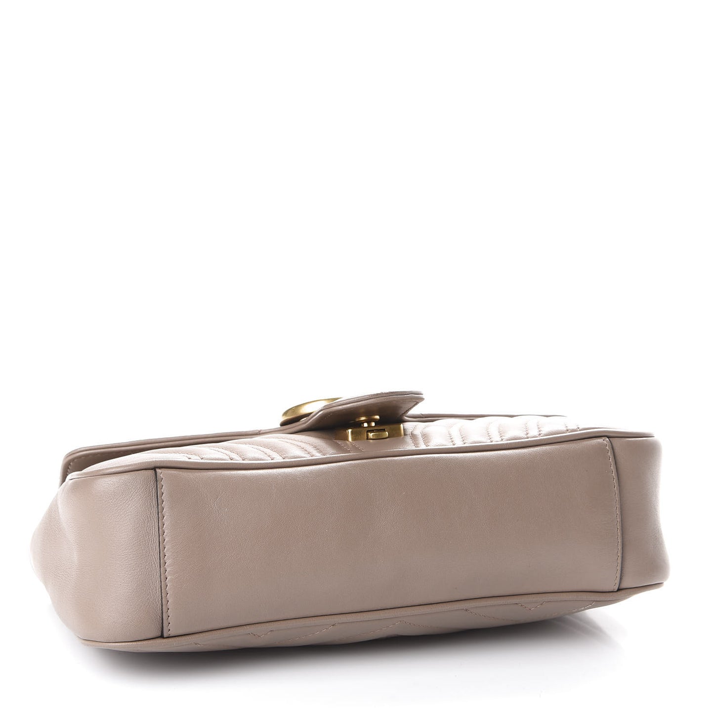 Calfskin Matelasse Small GG Marmont Shoulder Bag Porcelain Rose
